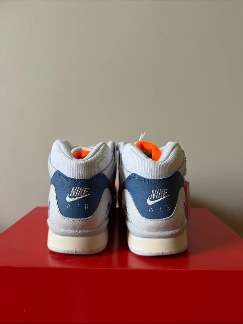 Nike Air Tech Challenge 2 White Stone Blue FZ9033-101 Men’s Size 10